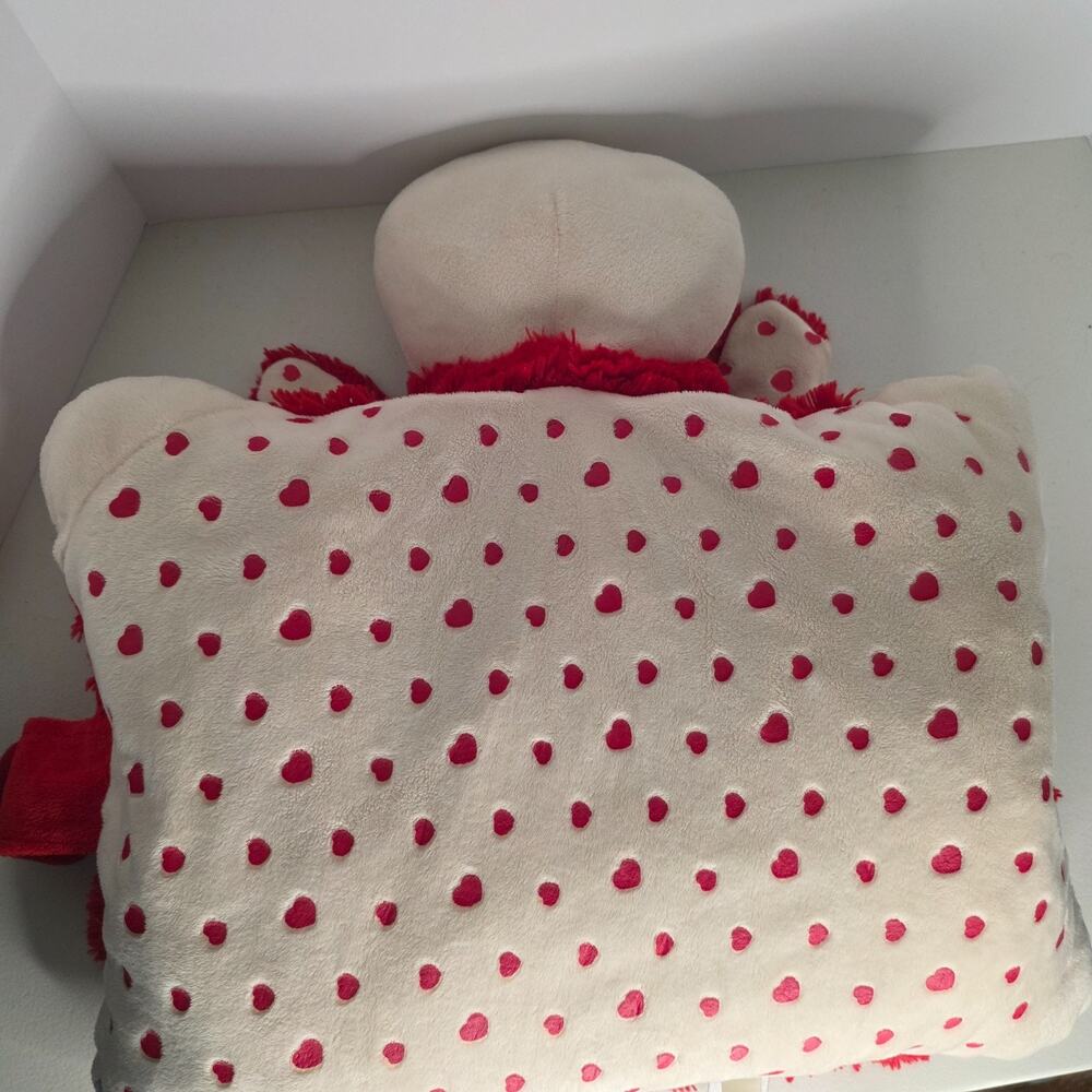 Authentic Pillow Pets Dog Valentine Plush Toy - Picture 7 of 7